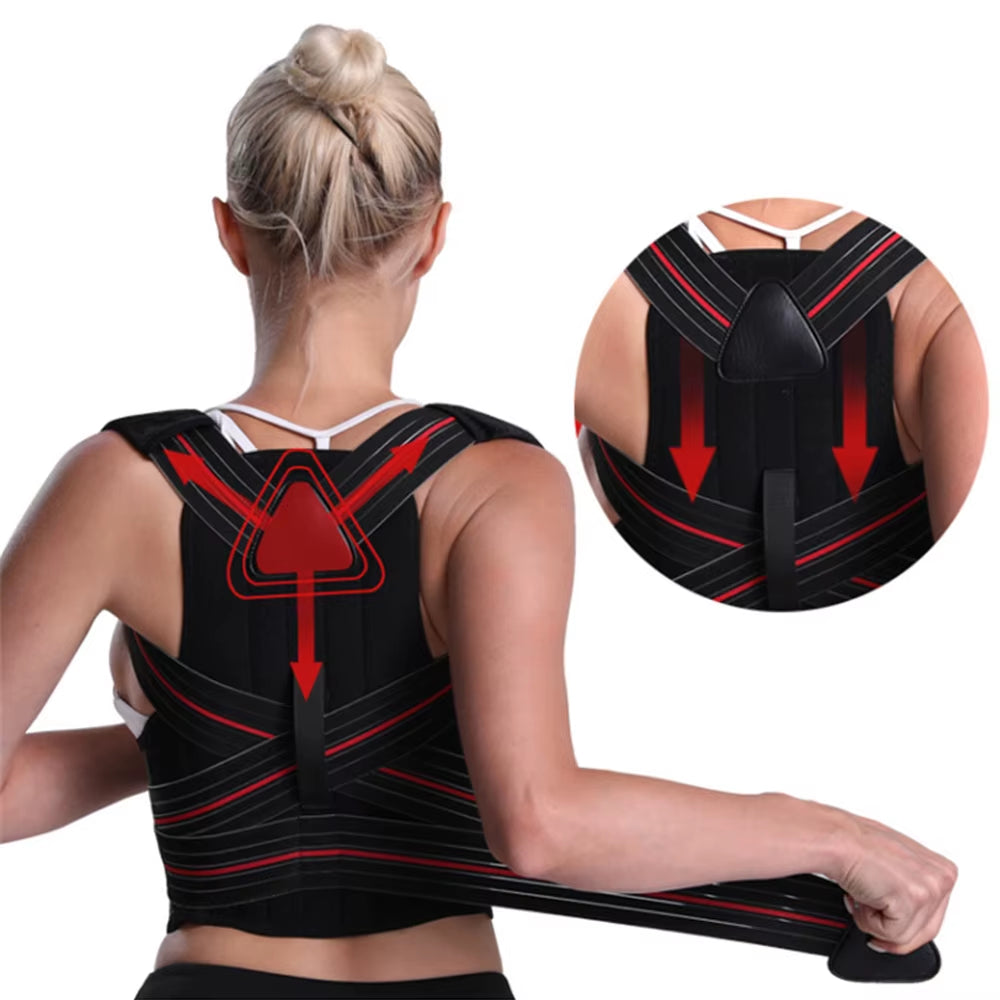Adjustable Posture Corrector Back Support Shoulder Brace Posture Correction Spine Posture Corrector Postural Fixer Tape